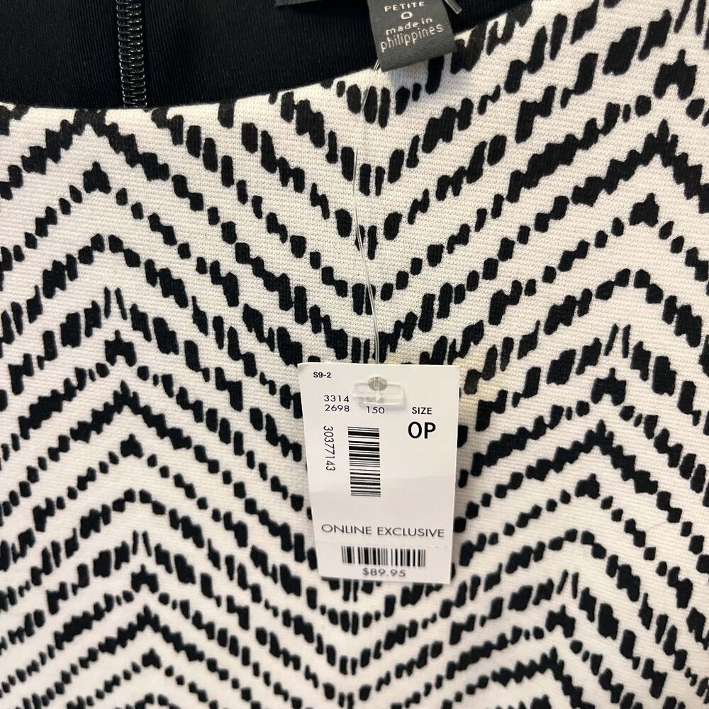 😍 3x $25 Clearance NWT The limited Mini Dress Long Sleeve. Size 0 Petite - Picture 5 of 8